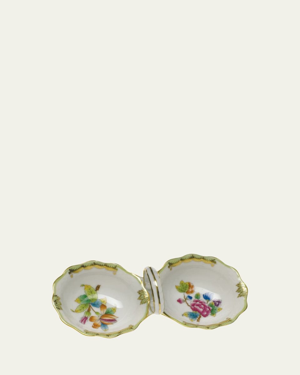 Queen Victoria Twin Salt Dish